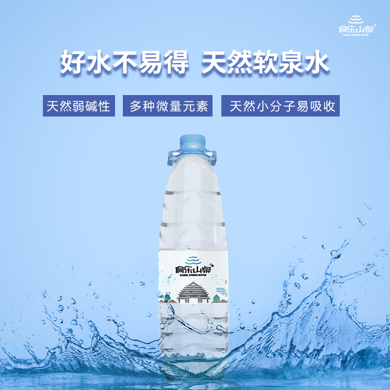 广西侗乐山泉瓶装水1.5L
