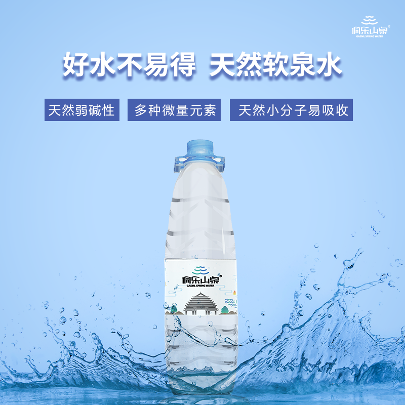 河池侗乐山泉瓶装水1.5L