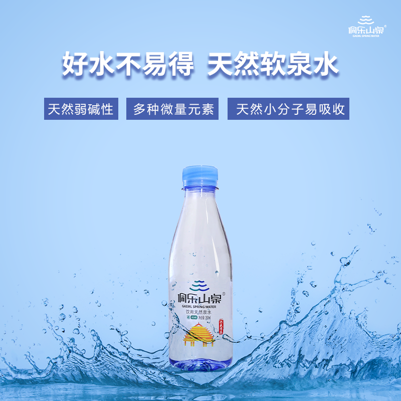 河池侗乐山泉瓶装水350ml